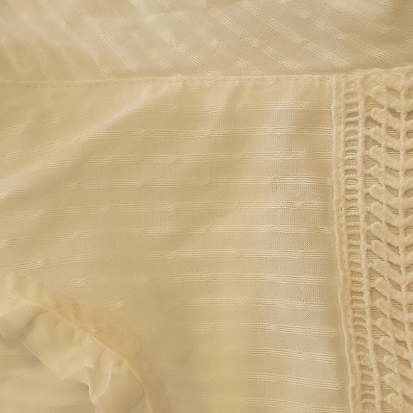 JCrew Cotton flutter sleeve top - Picture 5 of 7